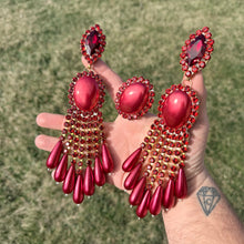 Magma - Ready to ship earrings and ring set