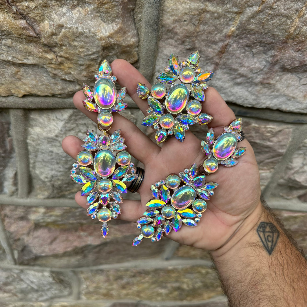 Extraterrestrial - Ready to Ship earrings and ring set