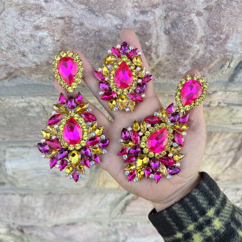 Sun-kissed - Ready to ship earrings and ring set