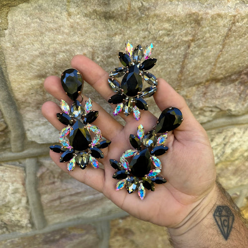 Smokey Jack - Petite Edition - Ready to Ship earrings and ring set