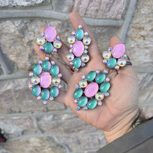 Dragon Scale - Ready to ship earrings and ring set