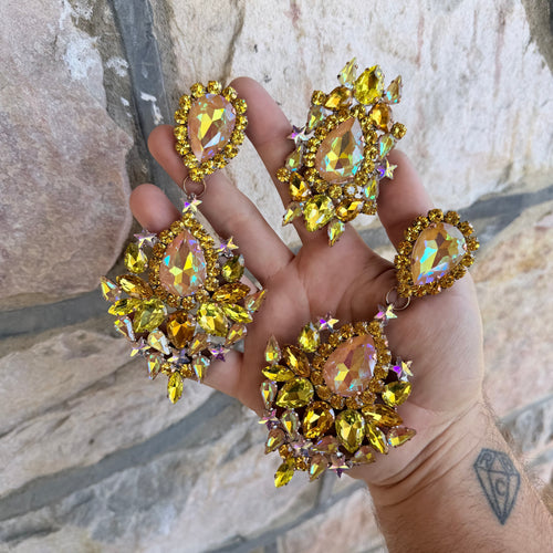 Random A3 - Ready to ship earrings and ring set