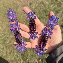 Hydrangea - Ready to ship earrings and ring set