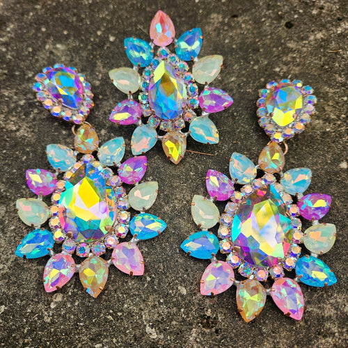 Neon Dream - Ready to Ship earrings and ring set