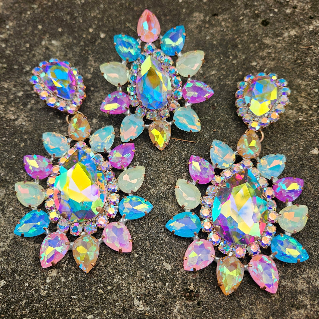 Neon Dream - Ready to Ship earrings and ring set