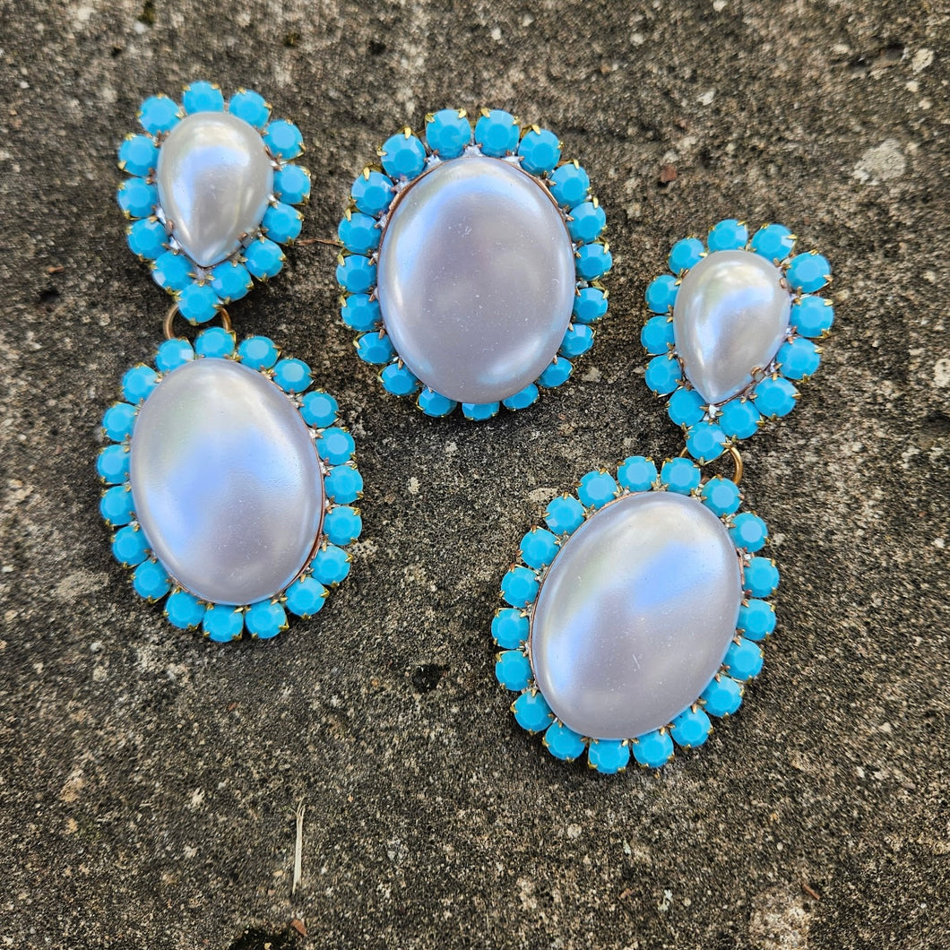 Saddle Up - Ready to Ship earrings and ring set