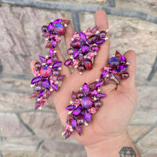 Rocker Chick - Ready to ship earrings and ring set