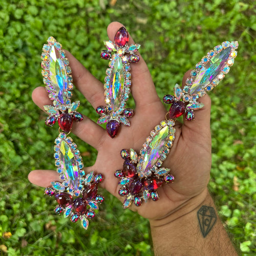Dragon's Claw - Ready to Ship earrings and ring set