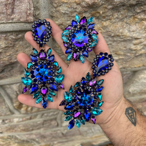 Heliotrope - Ready to ship earring and ring set