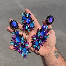 Tidal Force - Ready to ship earrings and ring set
