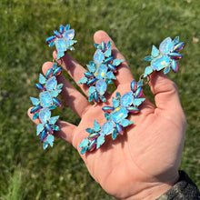 Iced Lightning - Ready to ship earrings and ring set